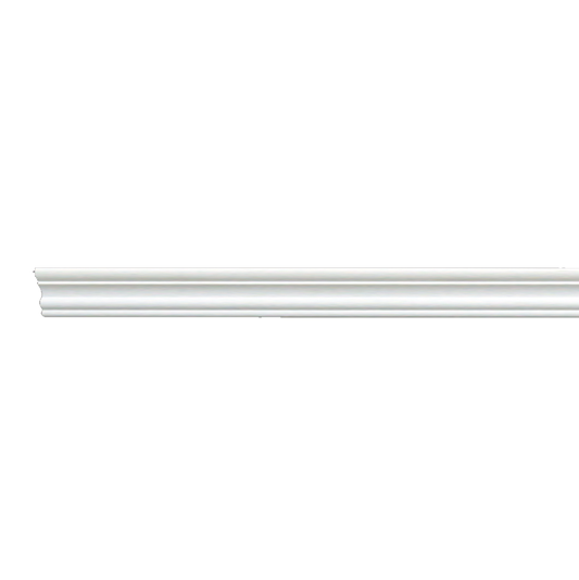 Carriage Edge Panel Moulding - White