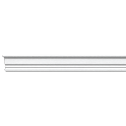 Savoy Block Panel Moulding - White