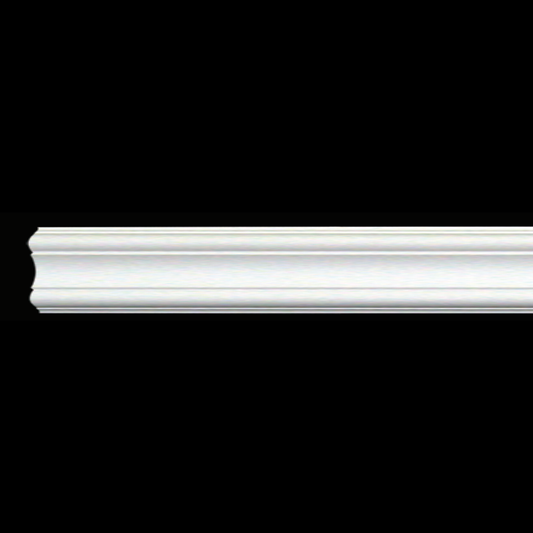 Hartford Block Panel Moulding - White