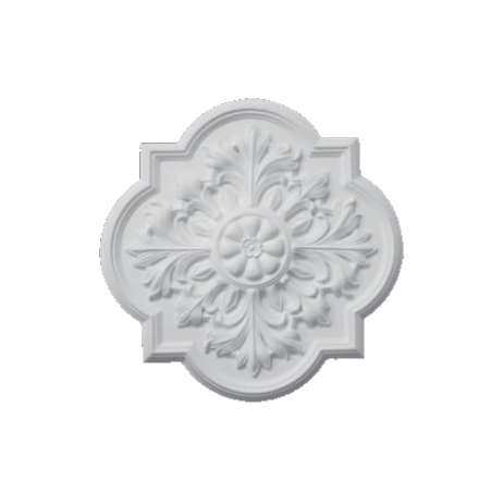 Neoclassical Bloom Medallion